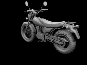 suzuki rv125 vanvan 2013 3D 모델