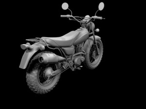 suzuki rv125 vanvan 2013 3D 모델