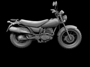 suzuki rv125 vanvan 2013 3D Model