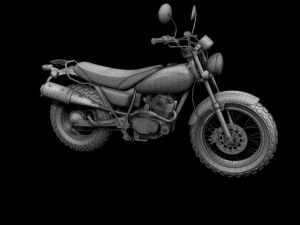 suzuki rv125 vanvan 2013 3D Model