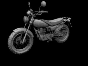 suzuki rv125 vanvan 2013 3D 모델