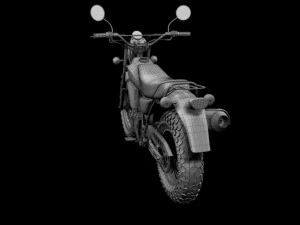 suzuki rv125 vanvan 2013 3D Model