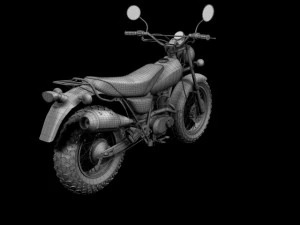 suzuki rv125 vanvan 2013 3D Model