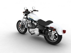 harleydavidson xl1200 sportster superlow 2013 3D Model