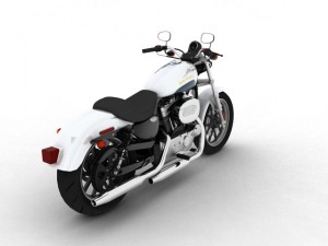 harleydavidson xl1200 sportster superlow 2013 3D Model