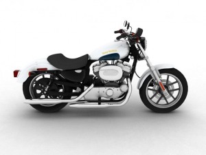 harleydavidson xl1200 sportster superlow 2013 3D Model