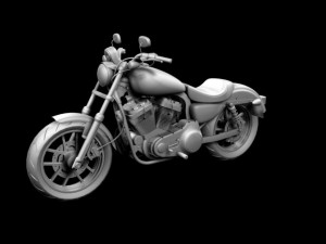harleydavidson xl1200 sportster superlow 2013 3D Model