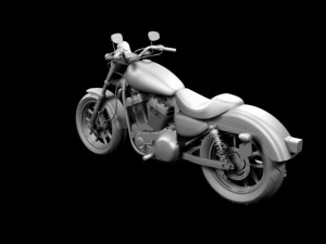 harleydavidson xl1200 sportster superlow 2013 3D Model