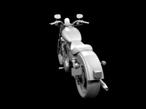 harleydavidson xl1200 sportster superlow 2013 3D Model