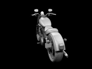 harleydavidson xl1200 sportster superlow 2013 3D Model