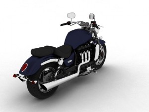 triumph rocket iii roadster 2013 Modelo 3D