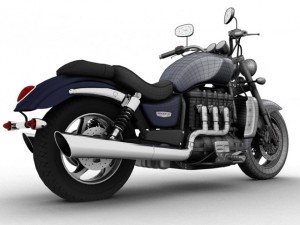 triumph rocket iii roadster 2013 Modelo 3D