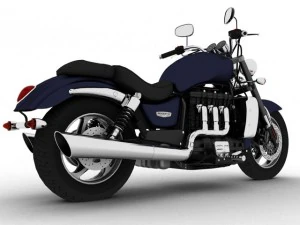 triumph rocket iii roadster 2013 3D Model