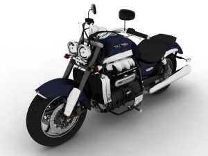 triumph rocket iii roadster 2013 3D Model
