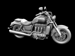triumph rocket iii roadster 2013 3D Model