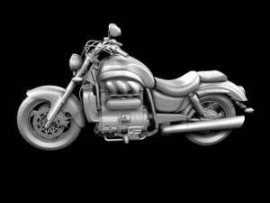 triumph rocket iii roadster 2013 3D Model