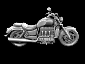 triumph rocket iii roadster 2013 Modelo 3D