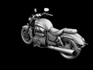 triumph rocket iii roadster 2013 3D Model