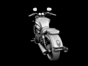 triumph rocket iii roadster 2013 3D Model