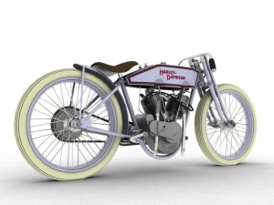 harleydavidson 11k boardtrack 1915 3D Model