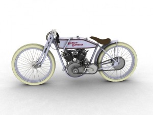harleydavidson 11k boardtrack 1915 3D Model