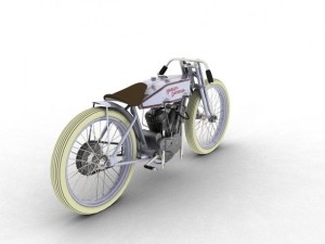 harleydavidson 11k boardtrack 1915 3D Model
