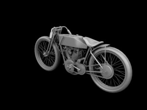 harleydavidson 11k boardtrack 1915 3D Model