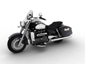 triumph rocket iii toruing 2013 3D Model