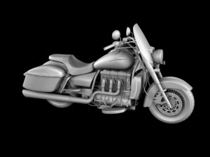 triumph rocket iii toruing 2013 3D Model