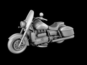 triumph rocket iii toruing 2013 3D Model