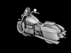 triumph rocket iii toruing 2013 3D Model