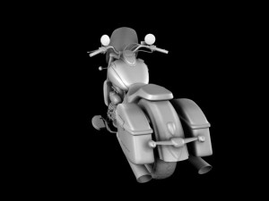 triumph rocket iii toruing 2013 3D Model