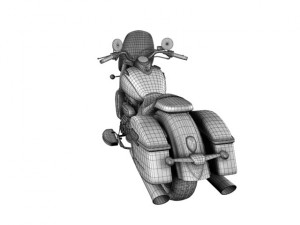triumph rocket iii toruing 2013 3D Model