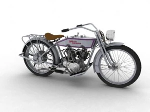 harleydavidson 11j 1915 3D Model