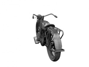 harleydavidson 11j 1915 Modelo 3D