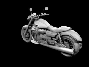moto guzzi 1400 california por gonzo 3d 6500 3 Modelo 3D