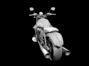 moto guzzi 1400 california por gonzo 3d 6500 3 Modelo 3D