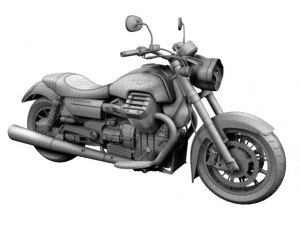 moto guzzi 1400 california por gonzo 3d 6500 3 Modelo 3D
