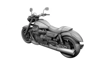 moto guzzi 1400 california por gonzo 3d 6500 3 Modelo 3D