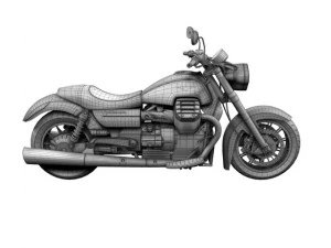 moto guzzi 1400 california por gonzo 3d 6500 3 Modelo 3D