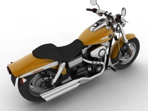 harleydavidson fxdf fat bob 2013 3D 模型