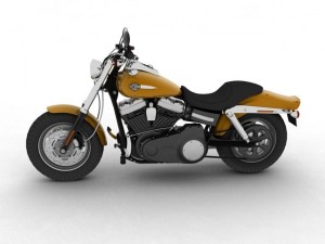 harleydavidson fxdf fat bob 2013 3D 模型