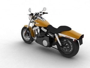 harleydavidson fxdf fat bob 2013 3D 模型