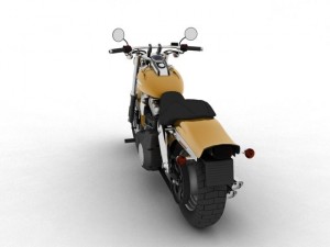 harleydavidson fxdf fat bob 2013 3D 模型
