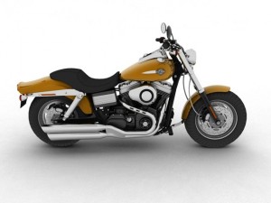 harleydavidson fxdf fat bob 2013 3D 模型