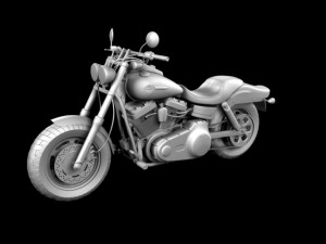 harleydavidson fxdf fat bob 2013 3D 模型