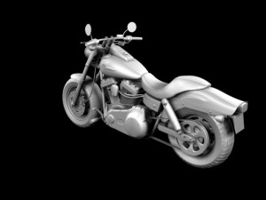 harleydavidson fxdf fat bob 2013 3D 模型