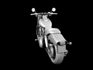 harleydavidson fxdf fat bob 2013 3D 模型