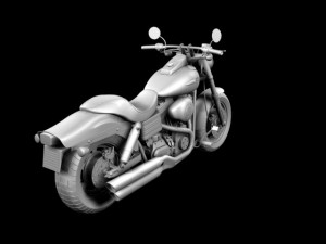 harleydavidson fxdf fat bob 2013 3D 模型