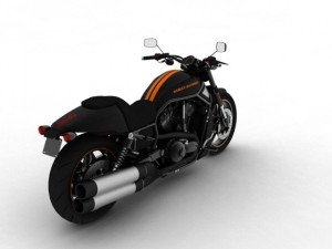 harleydavidson vrod night rod special 2013 Model 3D